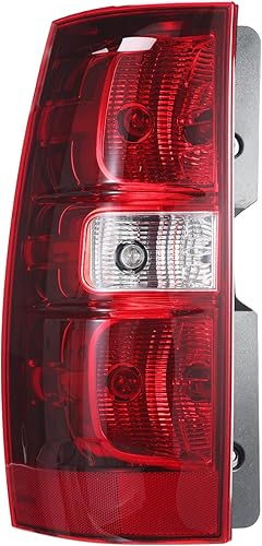 Miniatura 8 de Boine Luz trasera derecha del lado del pasajero compatible con Chevrolet Chevy Tahoe Suburban 1500 2500 2007-2014 luces traseras de carcasa de luz