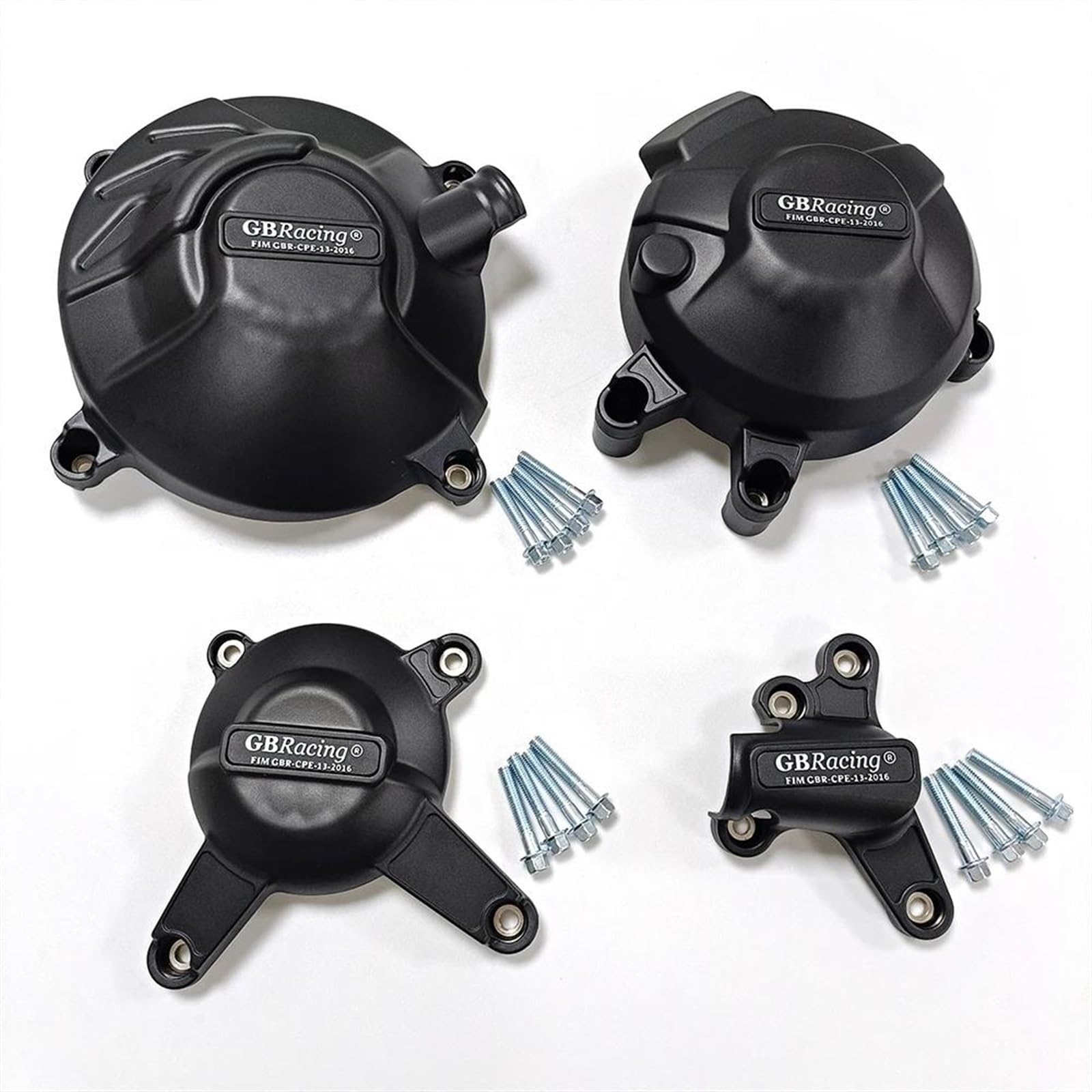 Copertura Protezione Motore Per MT09/XSR900/FZ09/Tracer/Scrambler (2014-2020) - Nero Fibra Di Carbonio