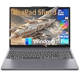 Lenovo 15" Laptop Computer for Home Business, Intel 8-Core i5-13420H (Beat i7-1355U), 40GB DDR5 RAM, 1TB PCIe SSD, WiFi 6, BT 5.2, FHD+ IdeaPad Slim 3, Copilot AI PC, Luna Grey,Windows 11 Pro(Renewed)