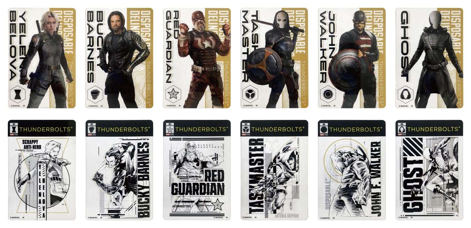 MARVEL - サンダーボルツ  IMAX  ランダムコレクタブルカード  6種コンプセット IMAX_JAPAN【公式】 on X: 
