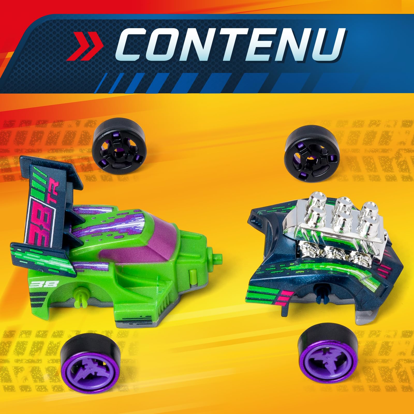 Mix 'N Race-Collection De 12 Voitures À Collectionner-Chaque Voiture