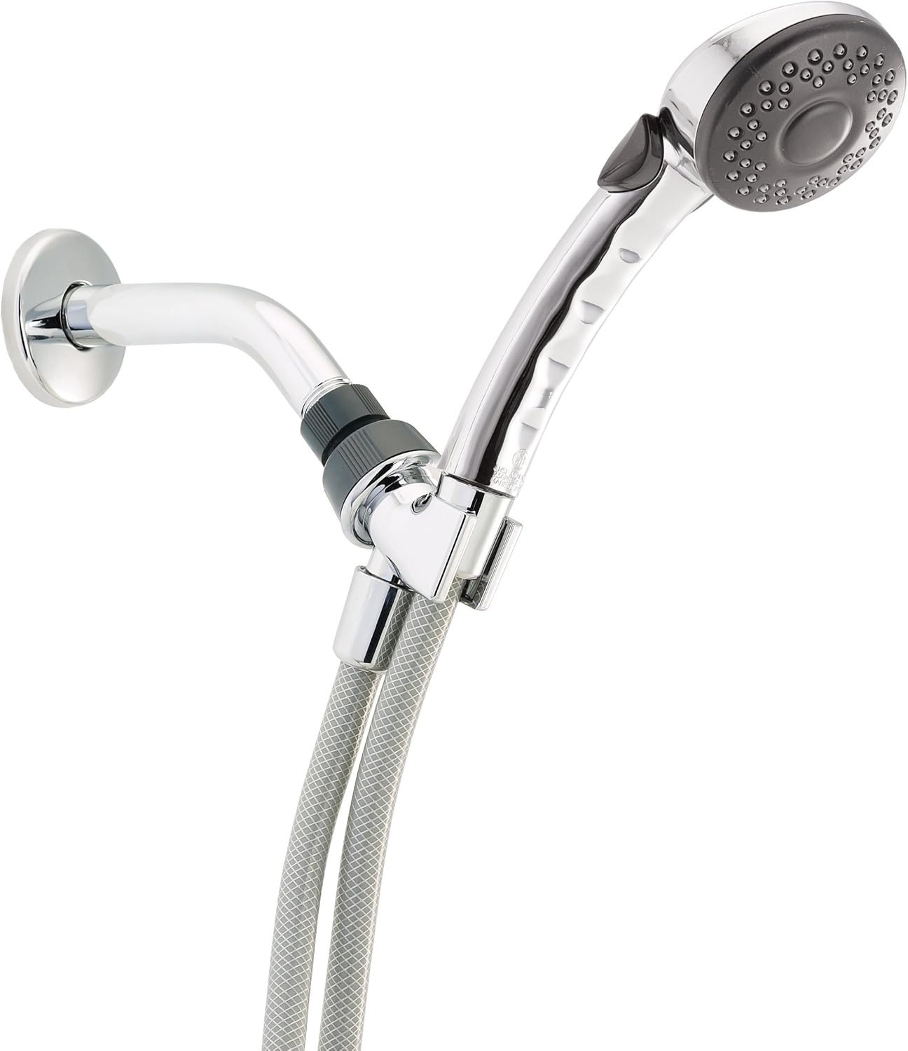 Alsons 44PBCPK Push Button Trickle/Full Spray Hand Shower with Shower