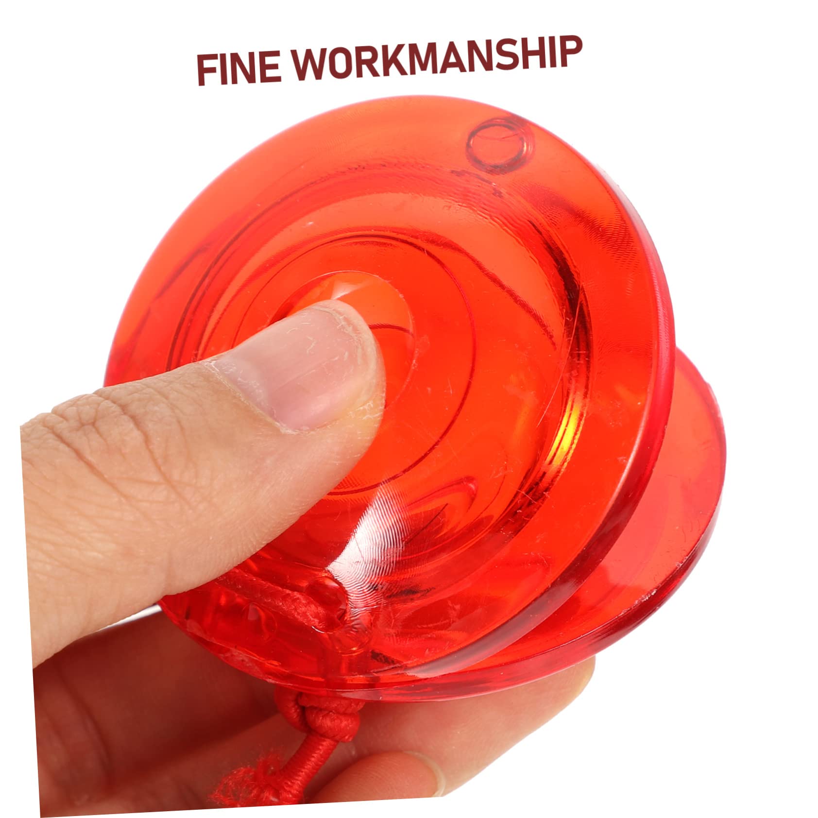 SUPVOX Lot de castagnettes en plastique - Petites castagnettes - Castagnettes - Castagnette - Instrument de percussion - Cymbale - Touche - Musique - Plastique - Enfant