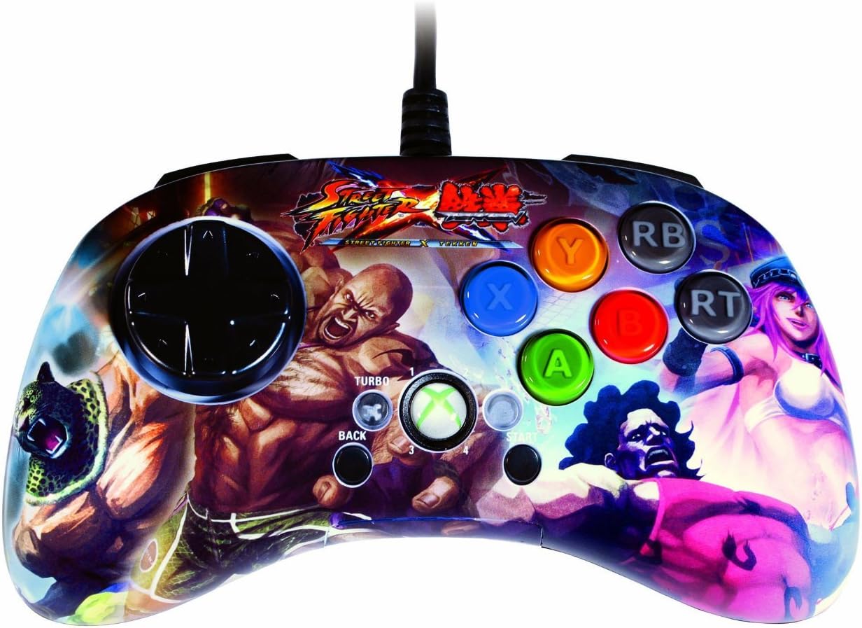 Mad Catz Street Fighter X Tekken - FightPad SD - Poison & Hugo V.S. King & Marduk for Xbox 360