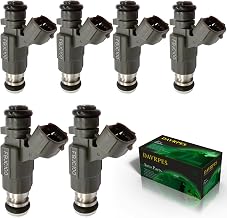 6Pcs FBJC100 FJ828 Fuel Injectors 4 Holes Fuel Spray Nozzle For Infiniti 03-04 FX35 03-05 G35 01-03 QX4 00-01 I30, Nissan 03-04 350Z 01-04 Pathfinder 3.5L, 00-01 Maxima 3.0L 842-12240
