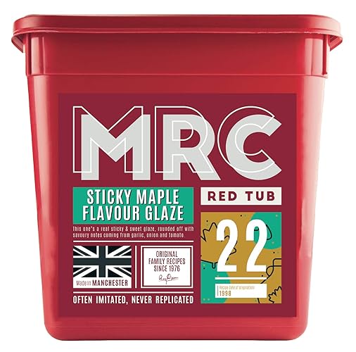 MRC Sticky Maple Glaze 2.5kg – Maple Bacon Seasoning – Marinade Suitable for Pork, Chicken, Pork Ribs, Roast Ham & Gammon