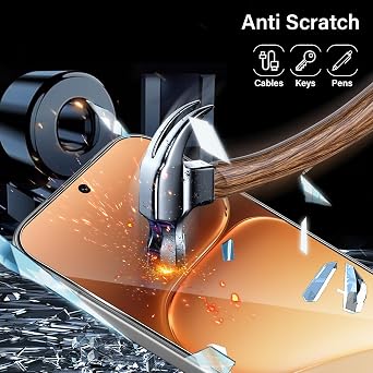 Screen Protector for Honor 600 Pro 5G, 2 Pack of Tempered Glass with 2 Camera Protection, 9H Hardness Protective Glass Phone Film HD Clear