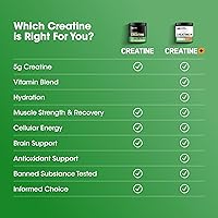 Vista 4 de Optimum Nutrition Cápsulas de monohidrato de creatina micronizada, aptas para Keto, 2500 mg, 200 cápsulas (el embalaje puede variar)