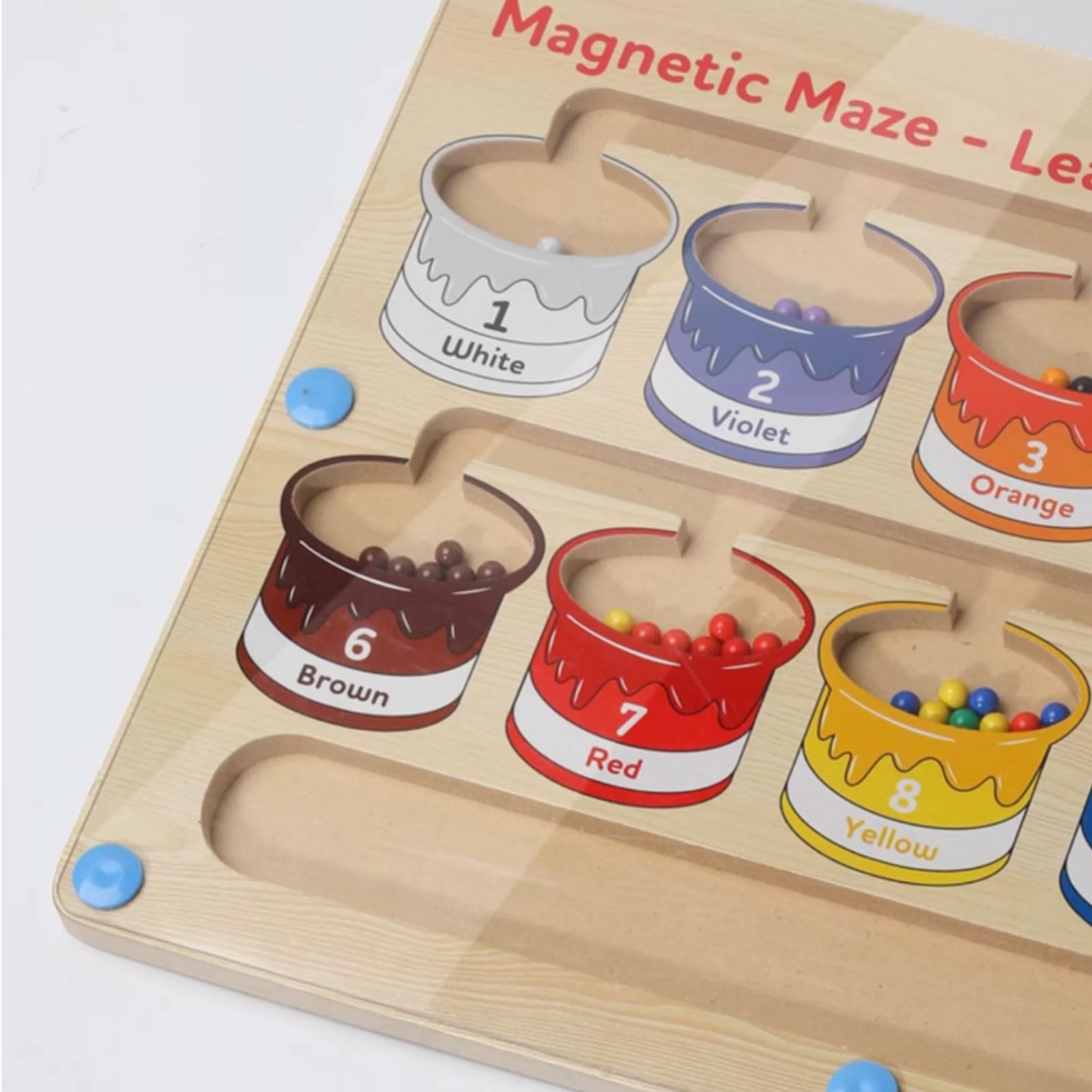 Juguete de Madera Laberinto Magnético Montessori