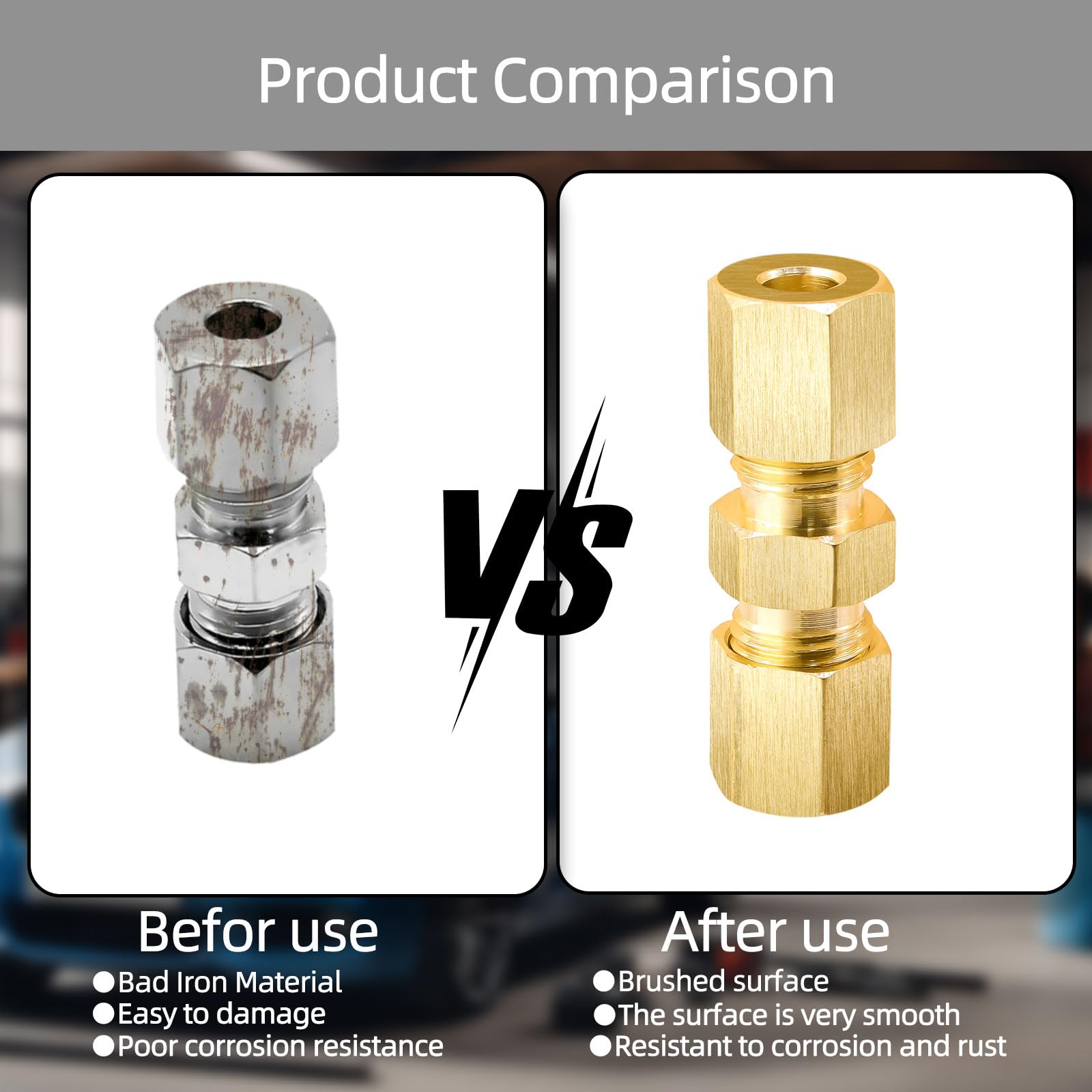12 unidades de conectores de línea de freno, 4,75 mm, sin rebordear, tubo de freno, accesorios para cable de freno, cable de freno, sin rebordear, conector