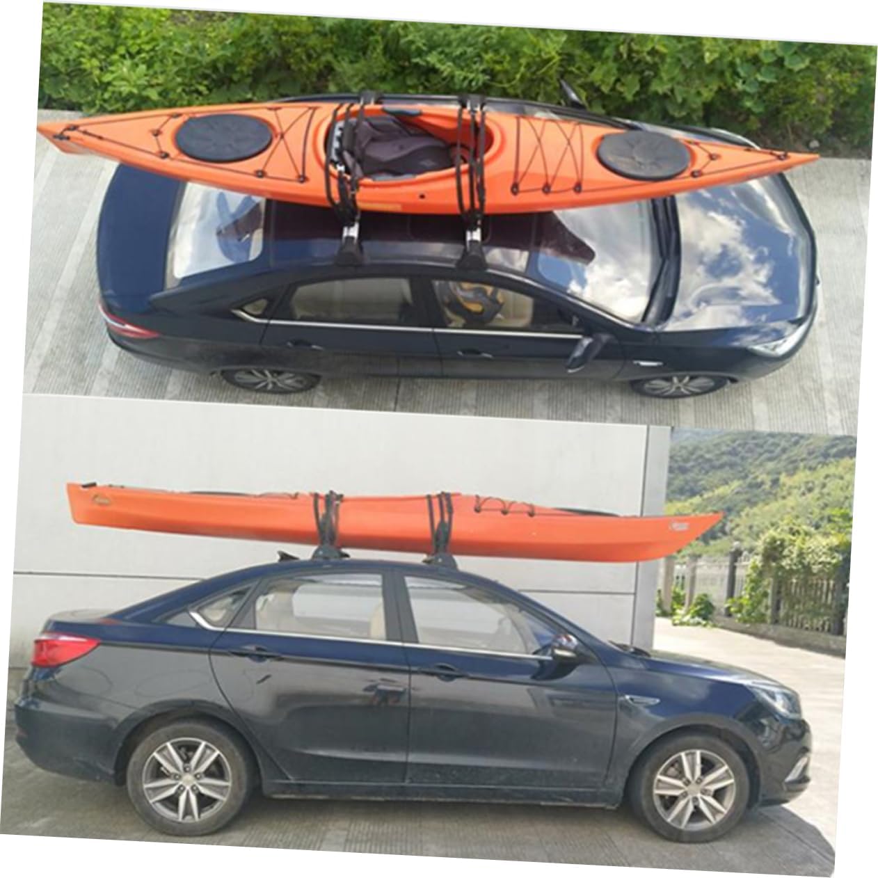 1set Rubber Dinghy Support Bracket for Canoe Holder Material Stand for Kayak and Inflatable Boat Random Accessories Included