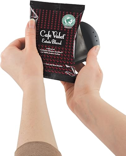 Miniatura 2 de Cafetera Café Valet Black Single Serve, exclusiva para usar con paquetes de café Café Valet
