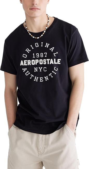 AEROPOSTALE Mens L2 AEROPOSTALE Circle Short Sleeve Tee