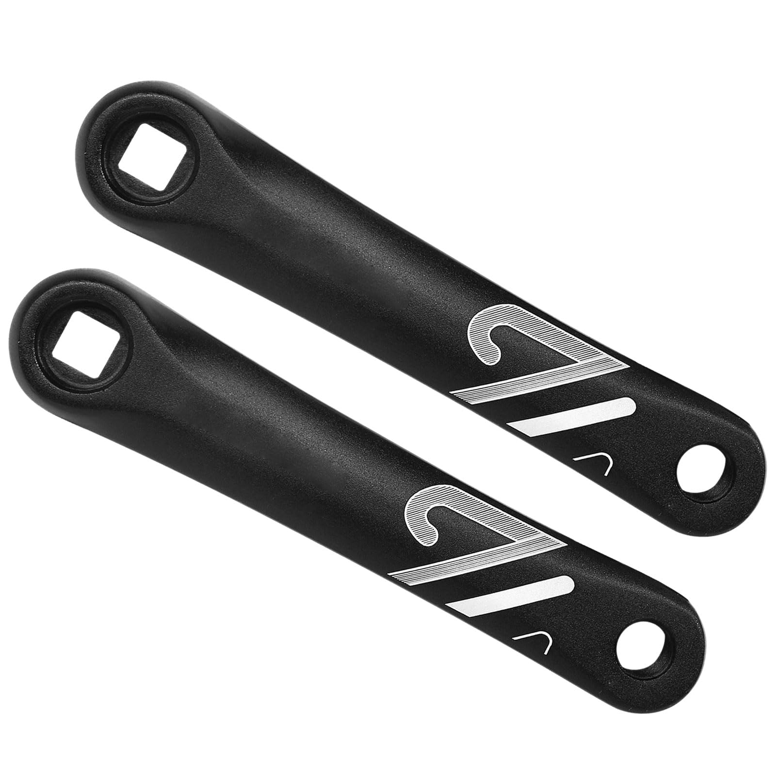 Pedivella sinistra per biciclette, quadrata/rombo/scanalature, manovella per bici elettrica in lega di alluminio, facile da usare
