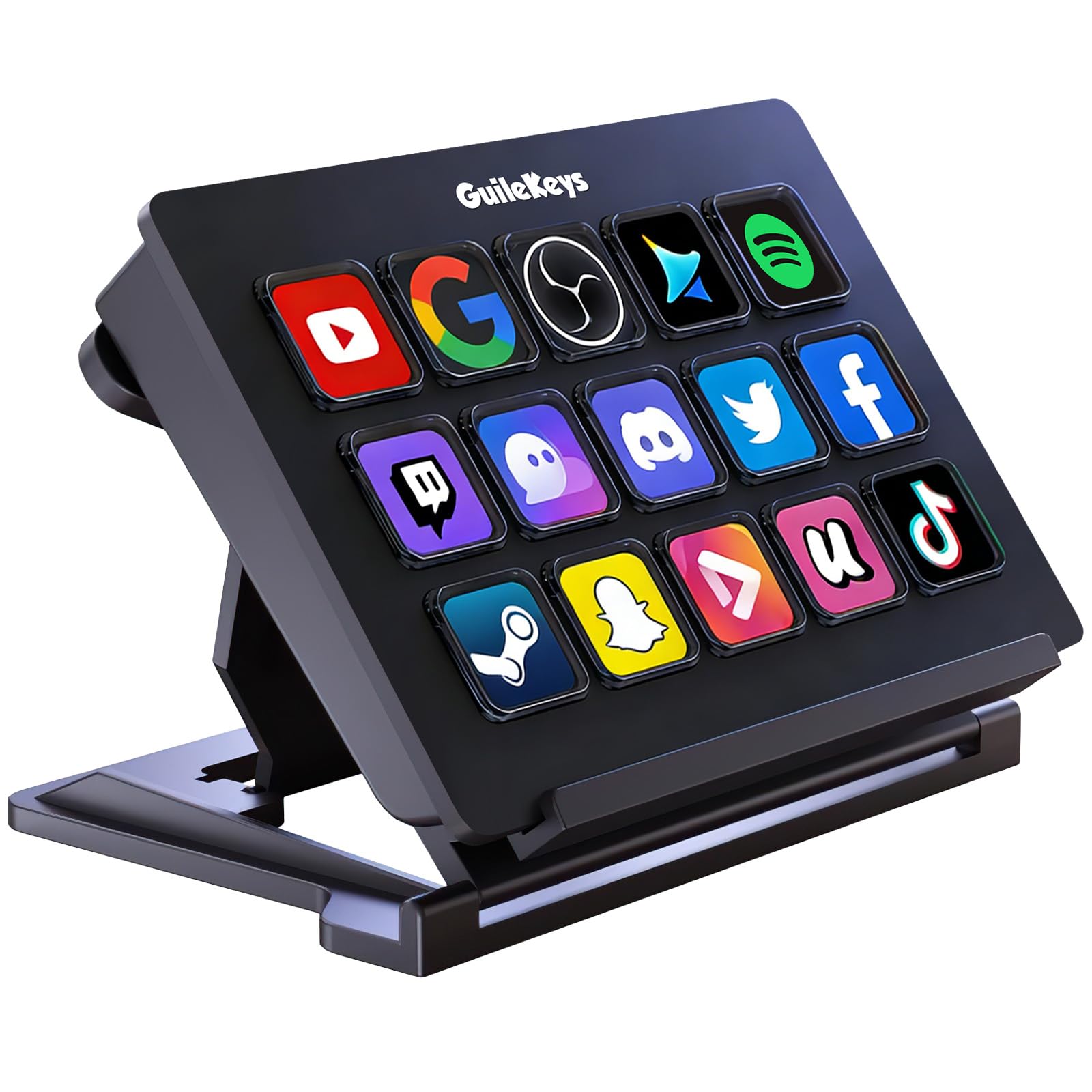 Amazon.com: GuileKeys Stream Controller Deck with 15 Macro Keys