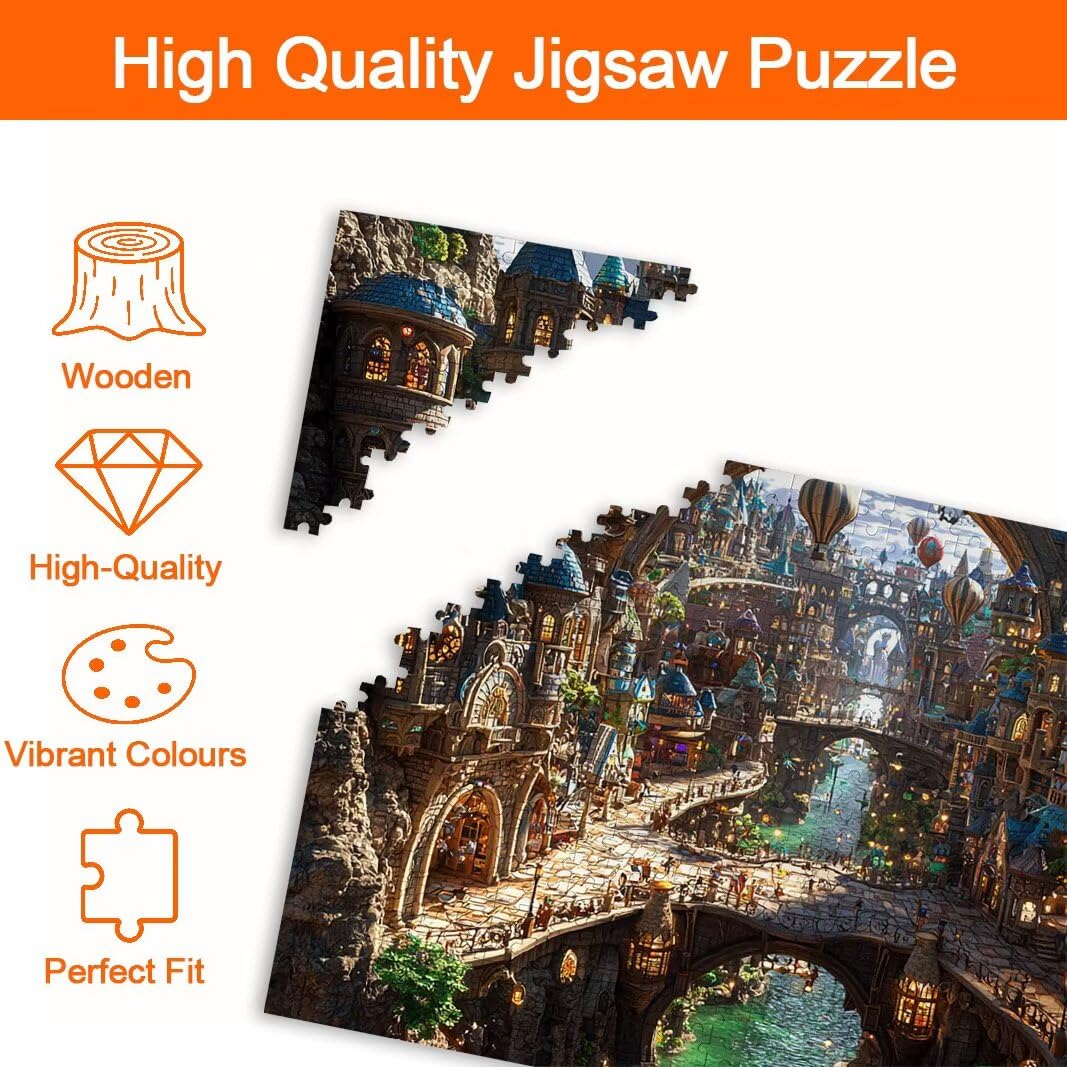 Puzzle Mistero, Puzzle 2000 Pezzi Adulti per Decor, Regalo Donna/Uomo -8730