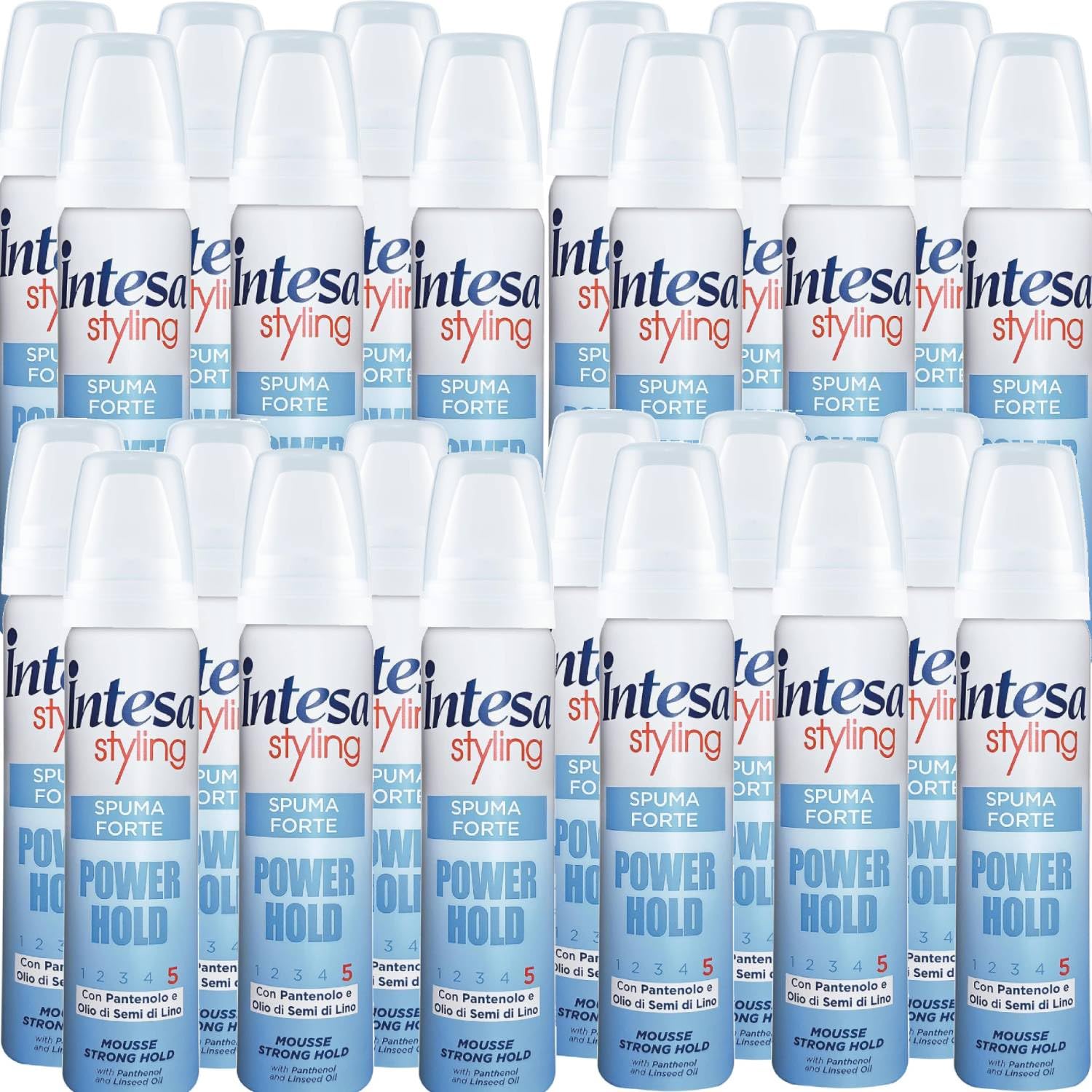 Intesa Stylizacja mocna pianka do włosów z ekstraktem z pokrzywy i pantenolu Mini rozmiar 75 ml (24)