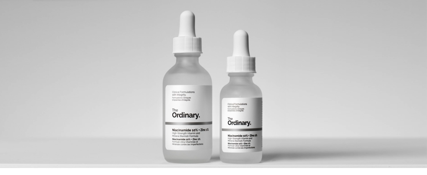 The Ordinary Niacinamide 10% + Zinc 1%, Smoothing Serum for Blemish-Prone Skin