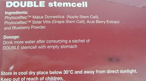 Miniatura 5 de PhytoScience - Célula madre doble - 1 paquete (14 bolsitas) - Innovaciones de belleza - Mejor cuidado de la piel antienvejecimiento