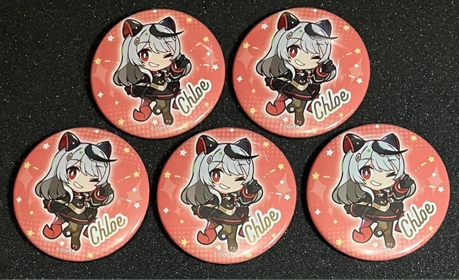 Amazon.co.jp: 沙花叉クロヱ 缶バッジ ホロウィッチ 5個