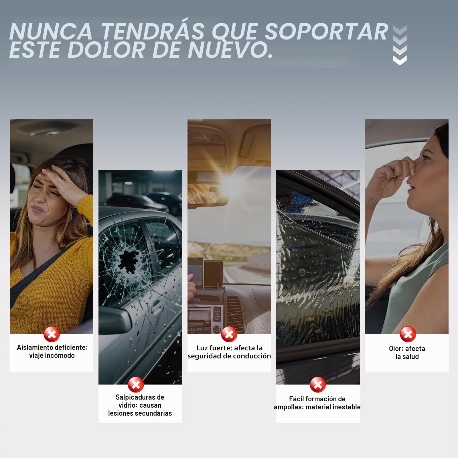 Lámina tintada universal para coche, 6 m x 50 cm, 15% VLT, nanorecubrimiento para protección UV, aislamiento térmico, protección contra explosiones, privacidad, para coches y camiones (negro