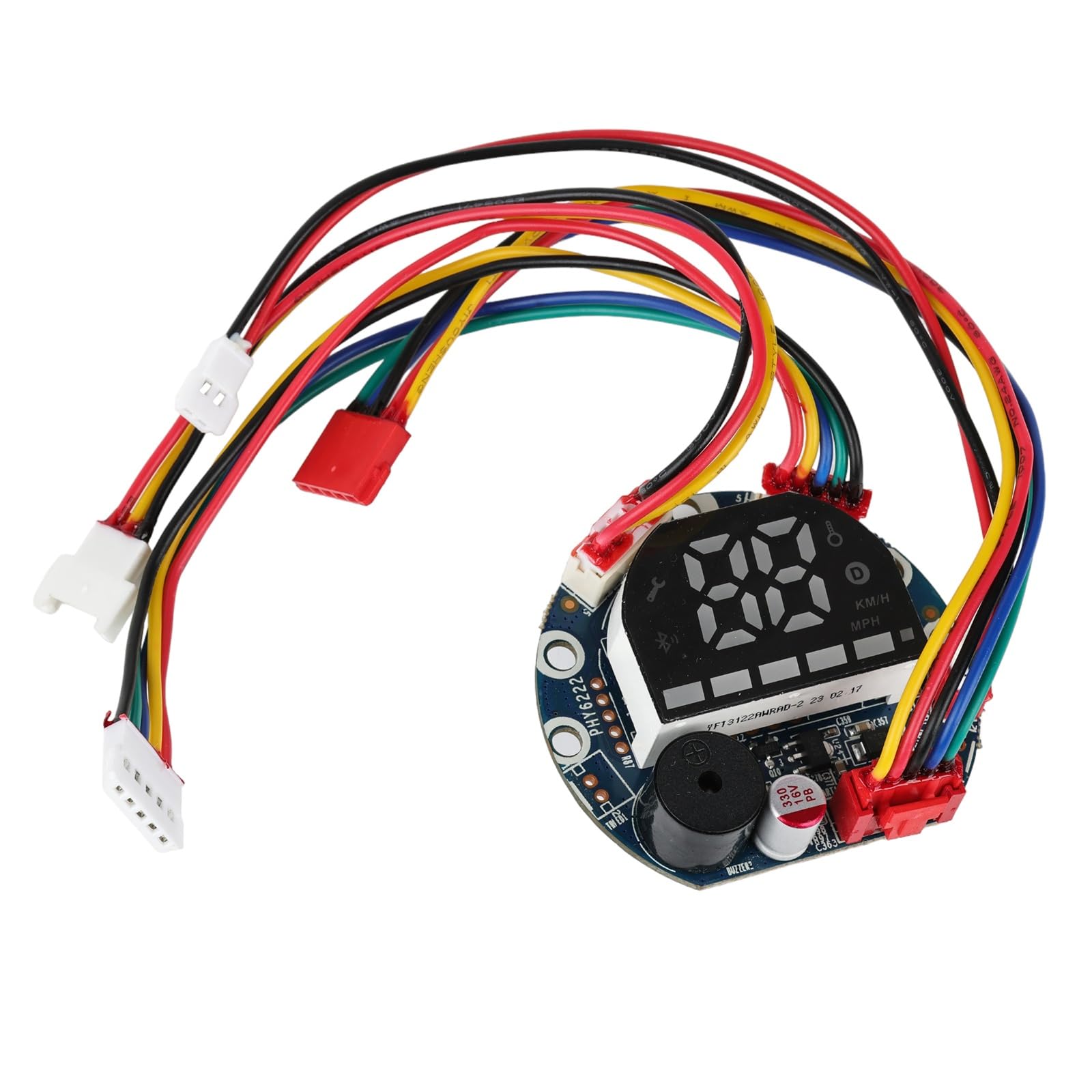 XEBRAD For 36V 20A Dashboard HX X7 Electric Scooter Skateboard Panel Circuit Board Instrument Display E-Bike Accessories Parts electric scooter display panel