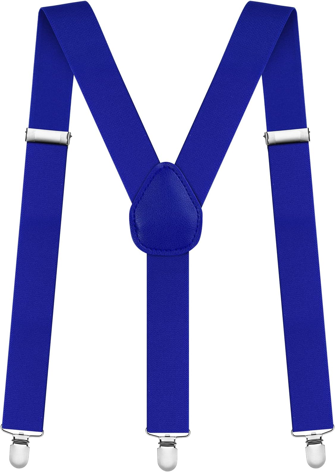 Men's Braces with Strong Metal Clips, 3.5cm Wide Heavy Duty Suspenders