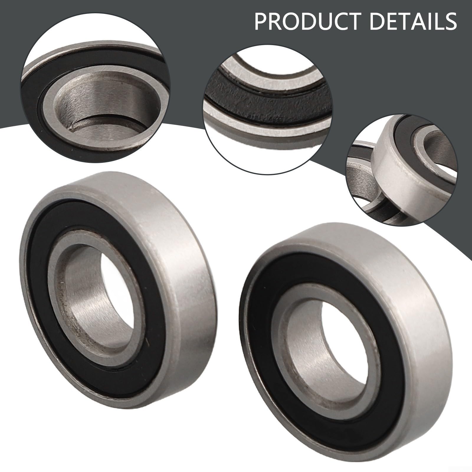 Paire de roulements 61900 2RS à section mince 10 x 22 x 6 mm pour l'entretien et la réparation de vélo