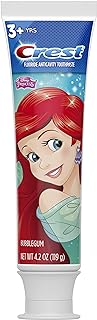 Crest Pro-Health Stages Anticavity Fluoride Toothpaste Disney Princesses Bubble Gum - 4.2 oz, Pack of 2 - Images May Vary