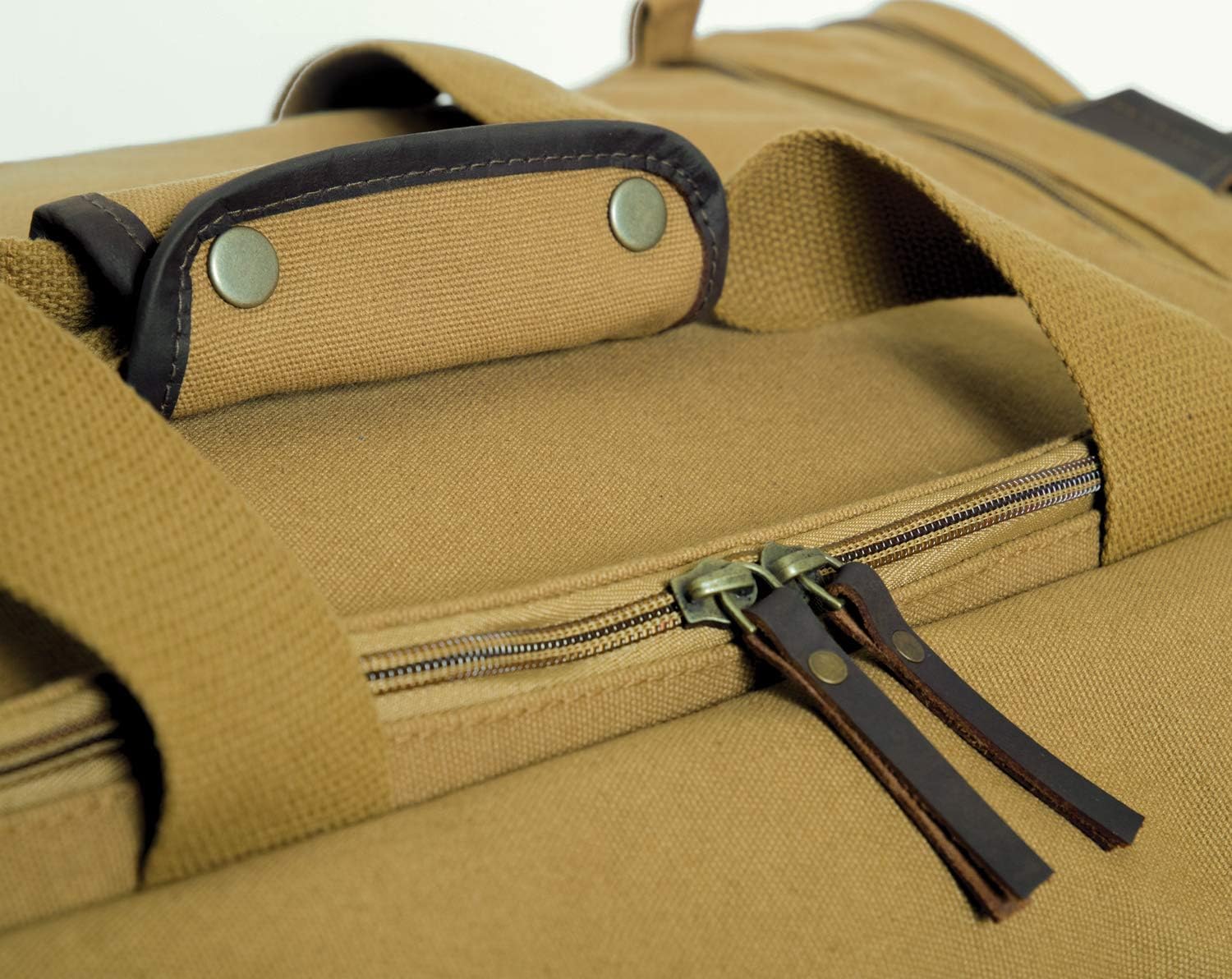 Rothco Canvas Long Weekend Bag (Coyote Brown)