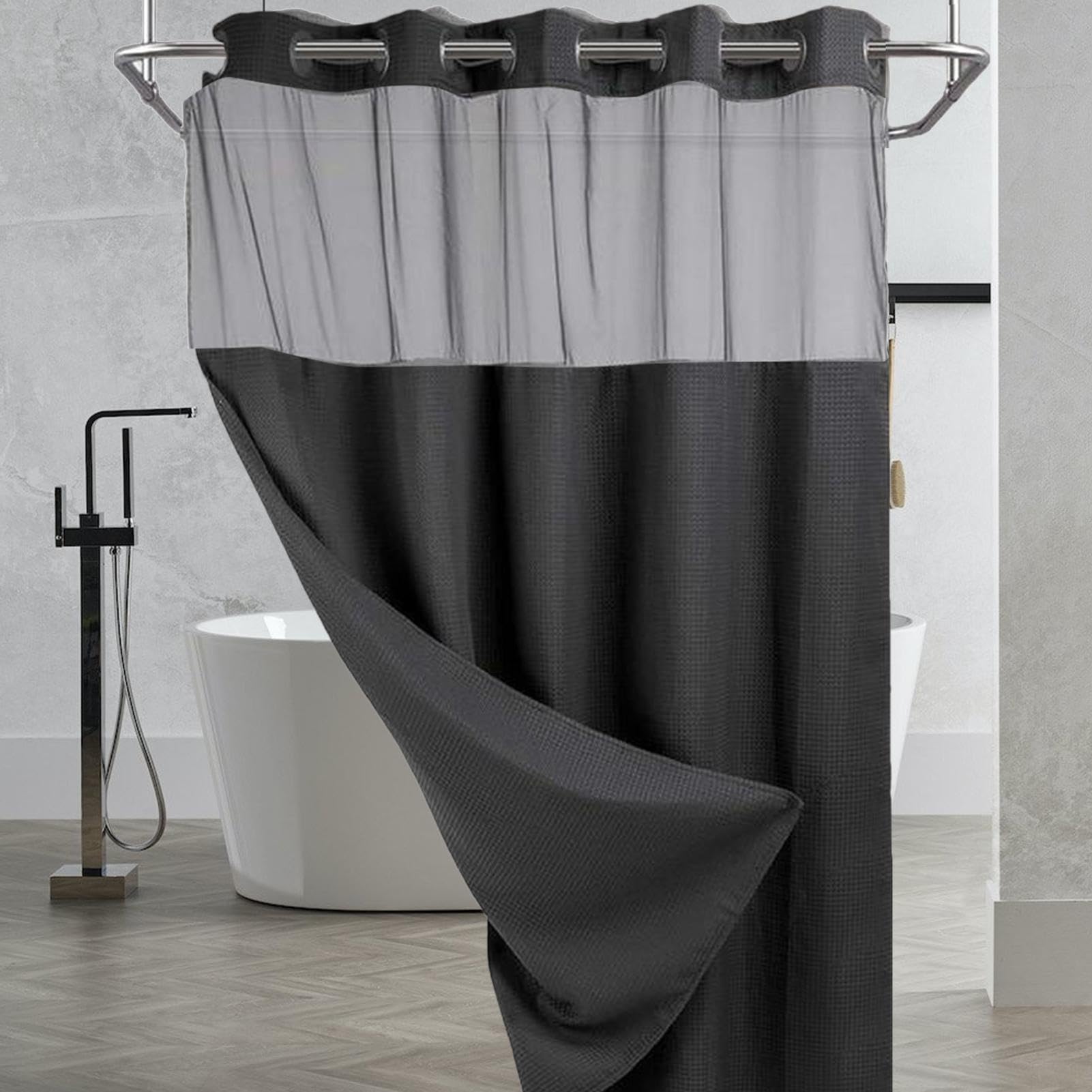 Générique Rideaux de Douche gaufrés,Rideaux de Douche imperméables
