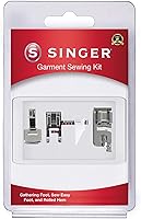 Vista 7 de SINGER Kit de prensatelas para decoración del hogar, incluye tuberías, carpeta al bies y accesorio de volante, perfecto para acabados a medida