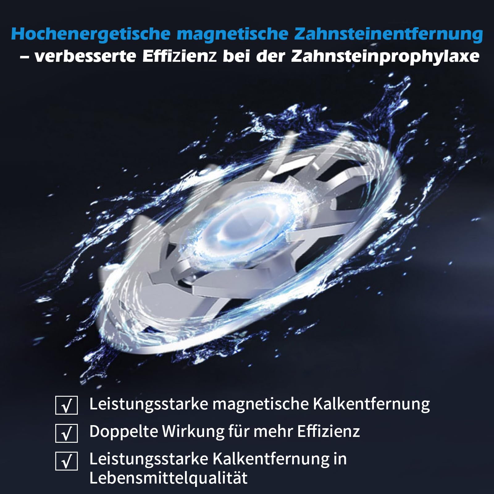 Filtre anti-calcaire pour douche G 3/4 en acier inoxydable réduit, adoucisseur d'eau, système de détartrage magnétique Inline FOF pour éviter les dépôts de calcaire dans toute la maison, détartrant