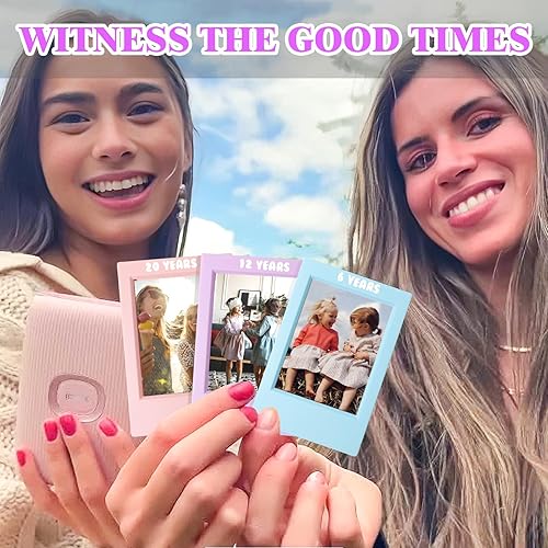 Vista 49 de WOGOZAN Mini marcos de fotos de 3 pulgadas para Fujifilm Instax Mini 12/11/99/90/9/8/7+/EVO Classic Polaroid 2.15 x 3.4 pulgadas, tamaño cartera