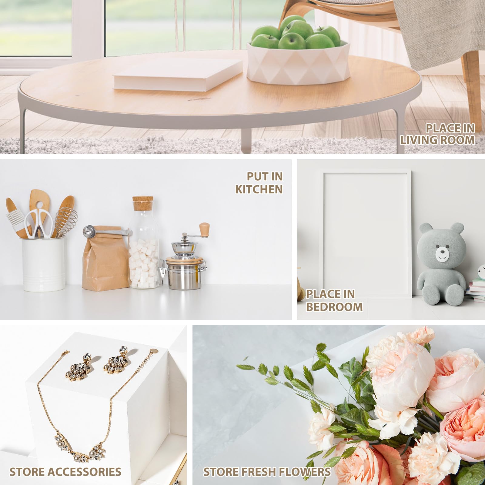 Vintage und Einfach zu Tragen zur Aufbewahrung und Präsentation Uhrenaufbewahrungsbox mit 6 Fächern Eleganter Uhren Displaybox für Uhren und Schmuck