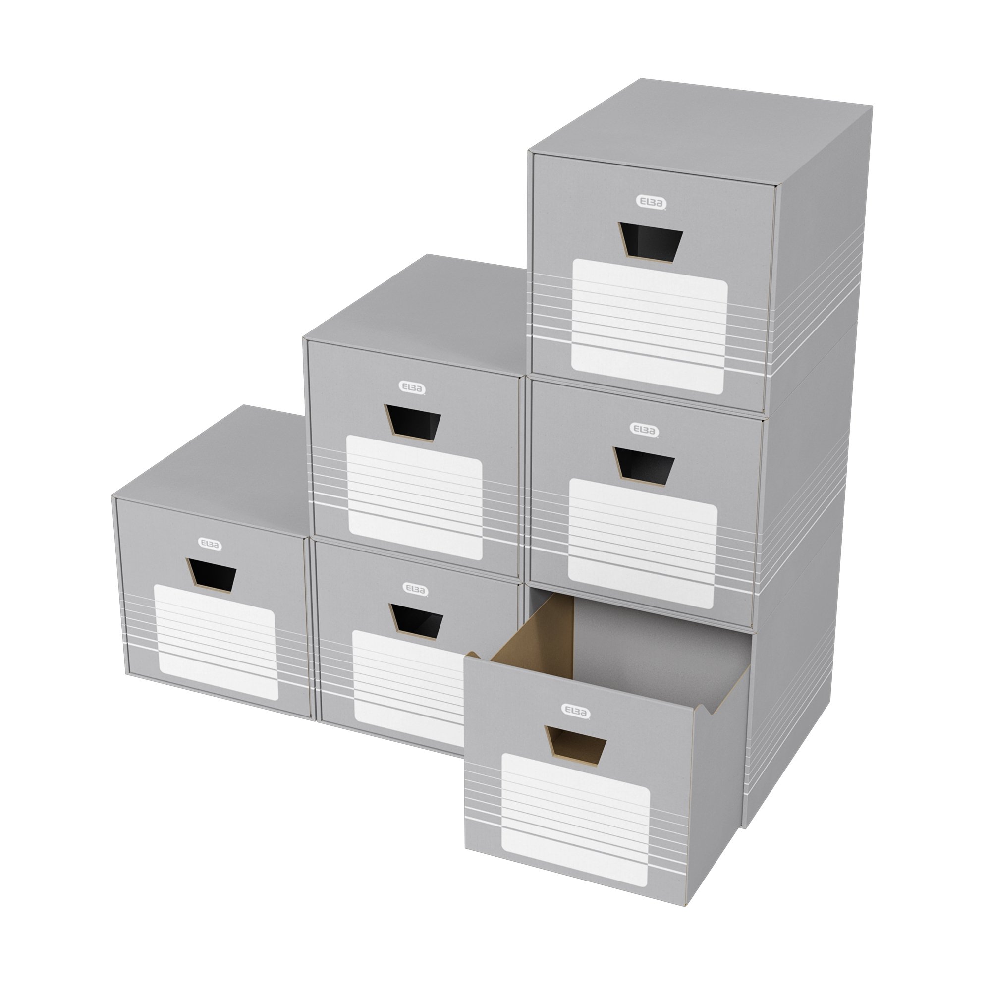 ELBA Ablagebox Automatische 385X460X350 grau