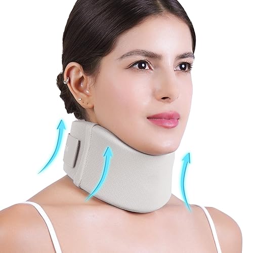Ice Silk Neck Brace - Soft, Breathable Cervical Collar for Pain Relief & Posture Correction