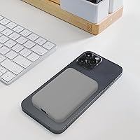 Vista 4 de Paquete de 2 fundas compatibles con la funda de batería Magsafe, ultrafina de poliuretano termoplástico a prueba de golpes, delgada, resistente a