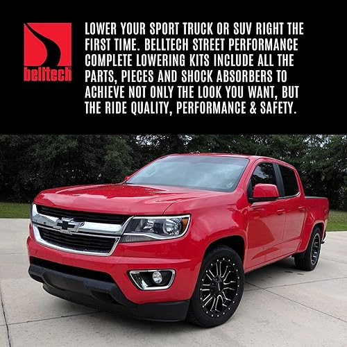 Miniatura 2 de Belltech 999SP Kit de bajada con amortiguador de rendimiento urbano