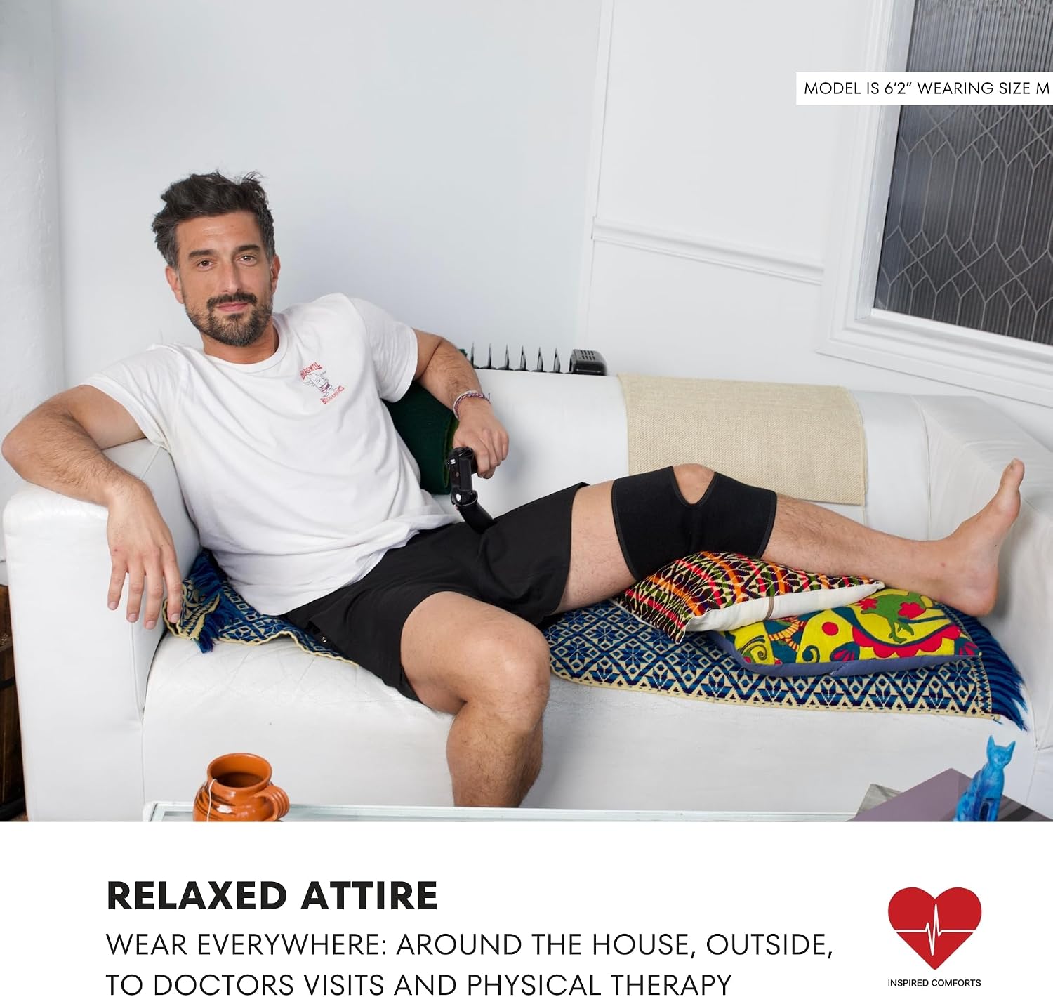 Inspired Comforts Post Surgery Underwear- Twin Pack Tear Away Boxer Briefs