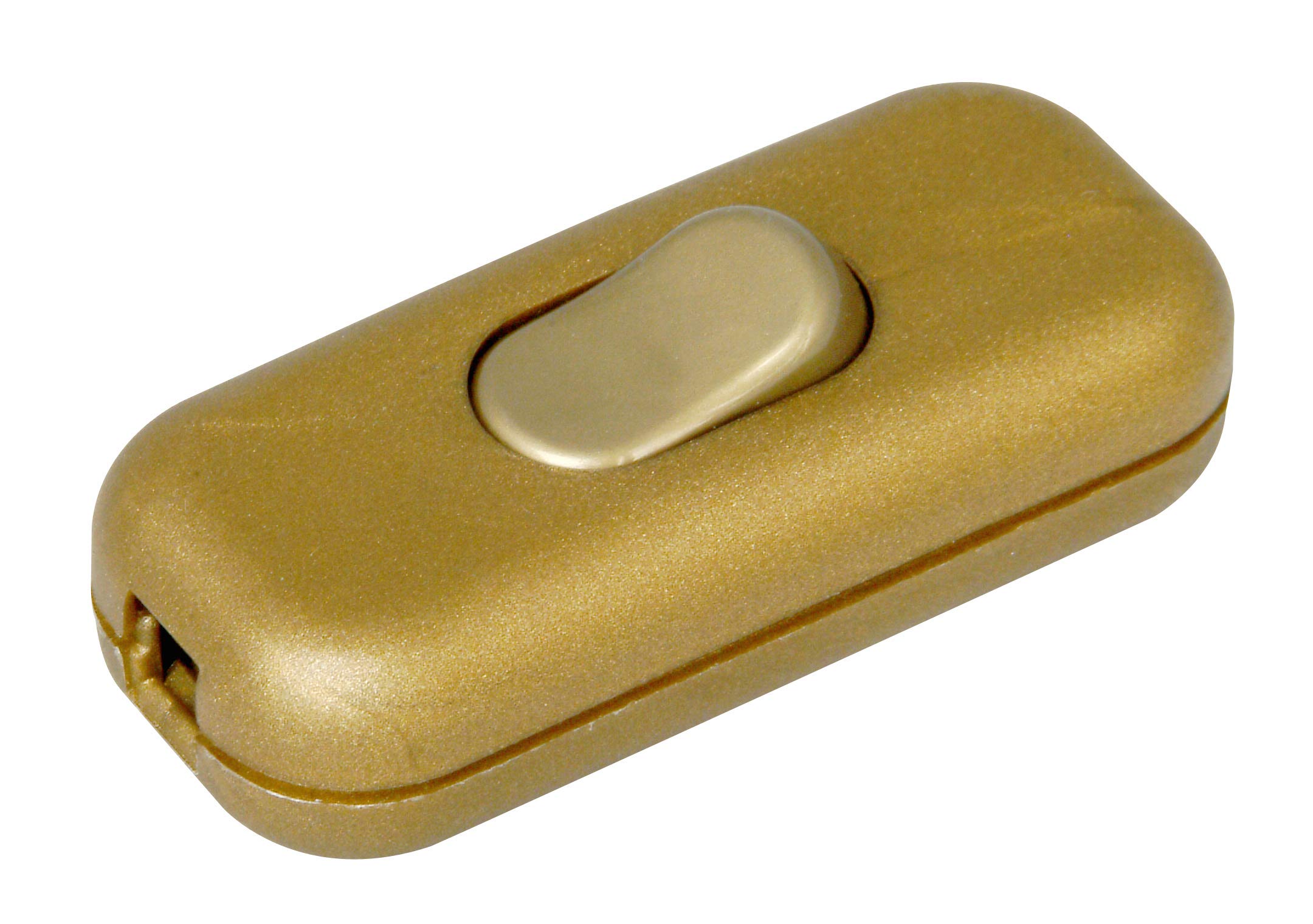 Kopp 191307089 Cable Switch 1-Pin 250 V 2 A Gold