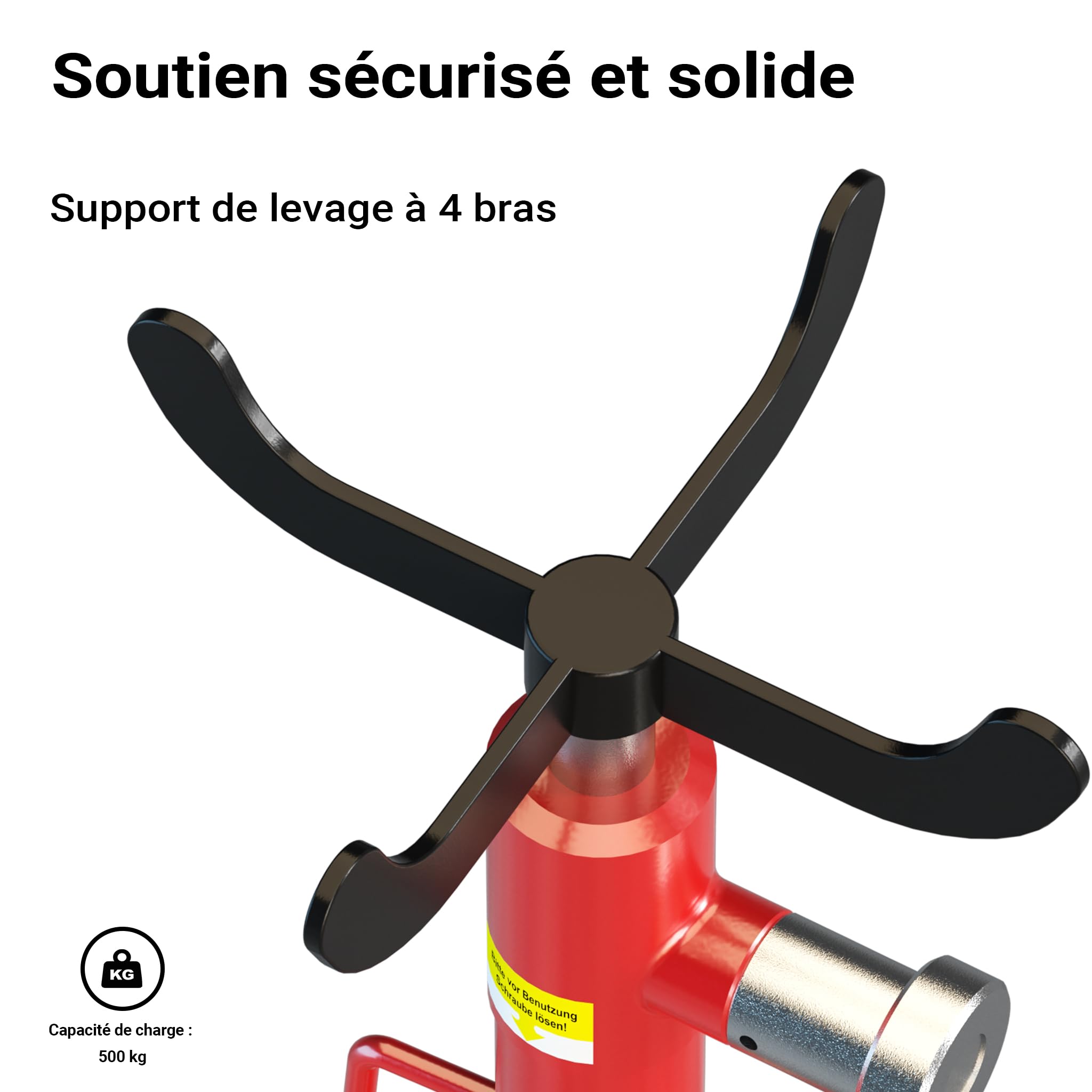 Beta 3023 Tige de support de fosse et de sous-pont 350 kg