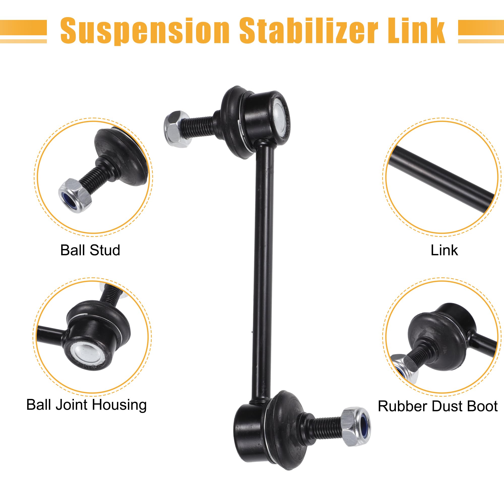 Amazon.com: X AUTOHAUX 2pcs Front Sway Bar Links Stabilizer Link
