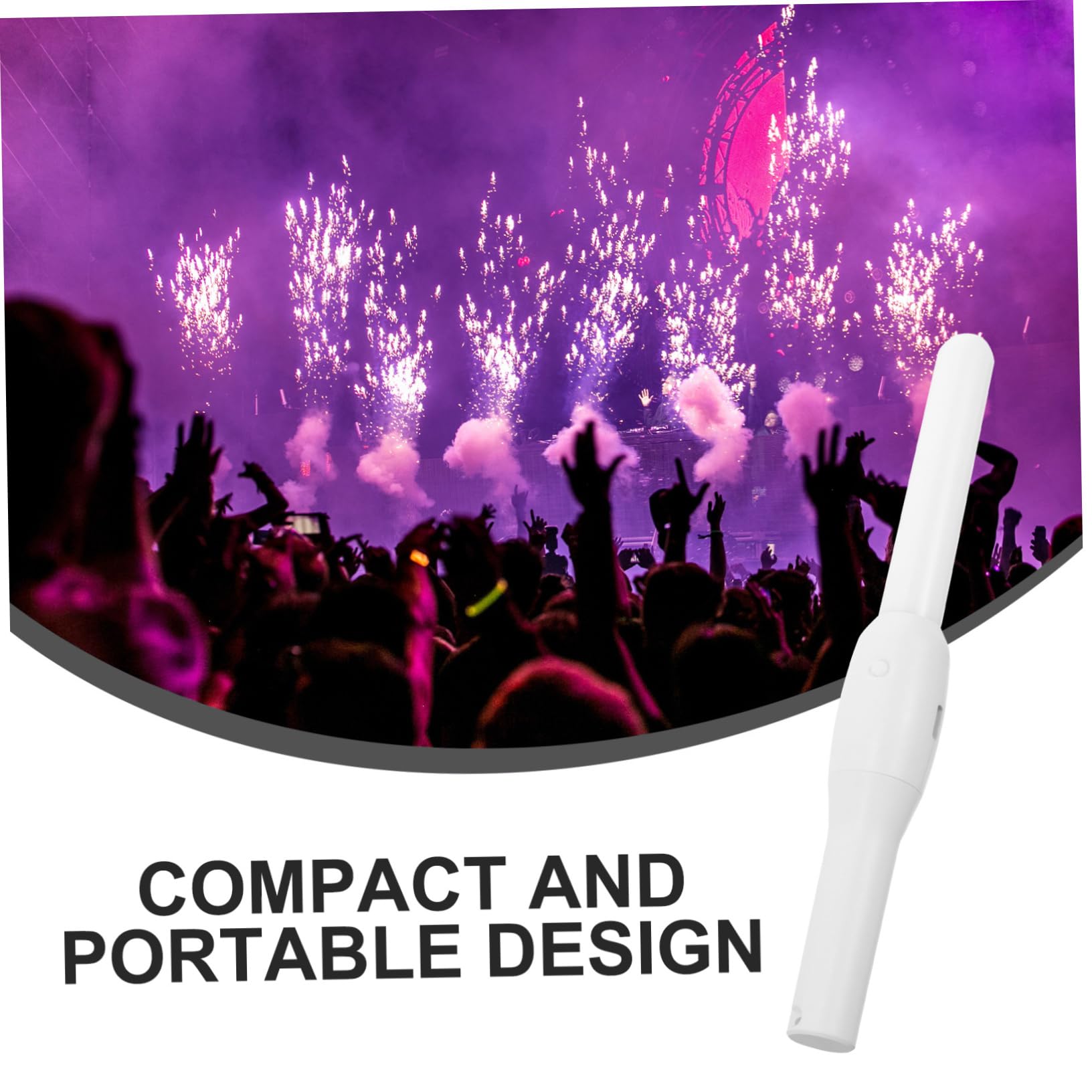 Holibanna Bastoncini Luminosi Luminosi Grandi E Giganti Bastoncini Luminosi Colorati A LED per Feste di Addominali