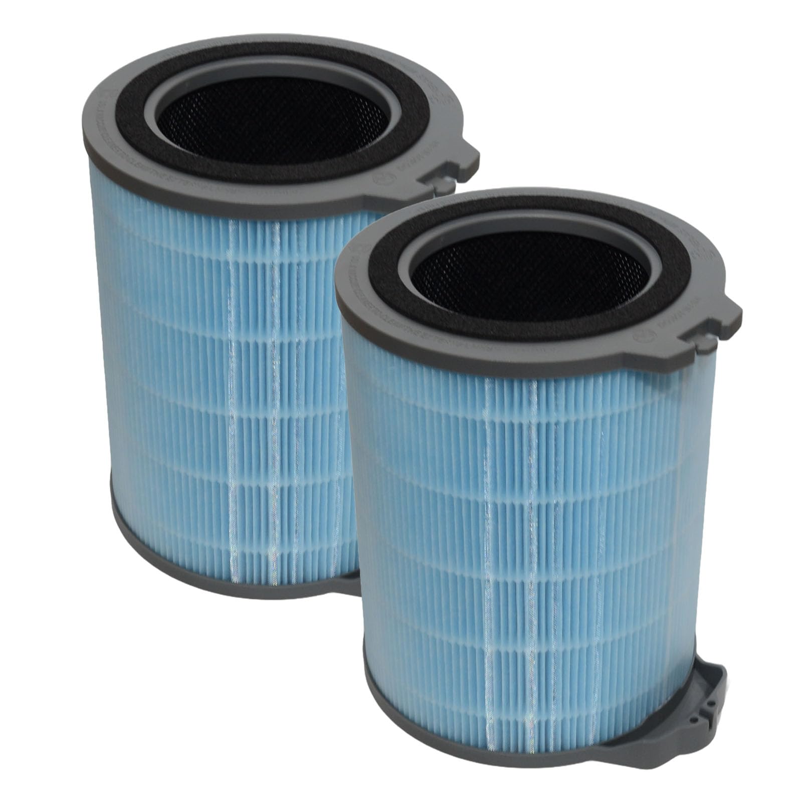 PUREBURG Filtro di ricambio compatibile con purificatore d'aria Hoover H-Purifier 500 e 700, confezione da 2 filtri H13 HEPA al carbone attivo a 3 stadi per la pulizia dell'aria