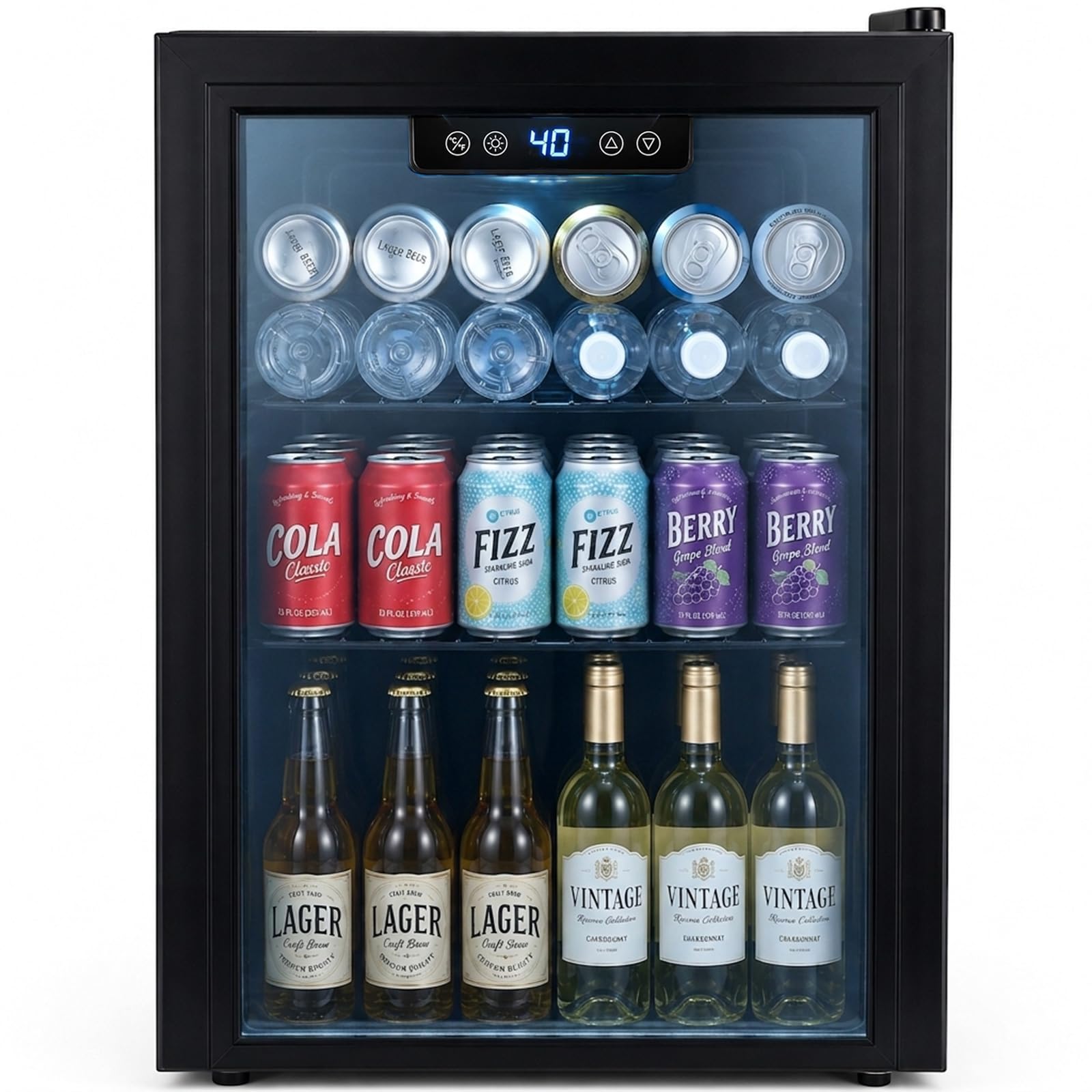 PLENTORA PT-Drink Fridge-1.8-1 1.8 cu ft Beverage Cooler