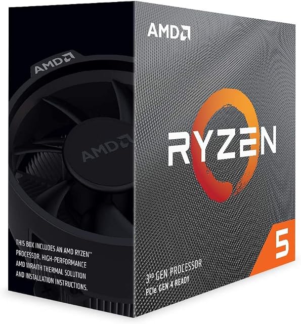 AMD Ryzen 5 3600 3.6GHz 32MB Cache AM4 L3 CPU Desktop Boxed