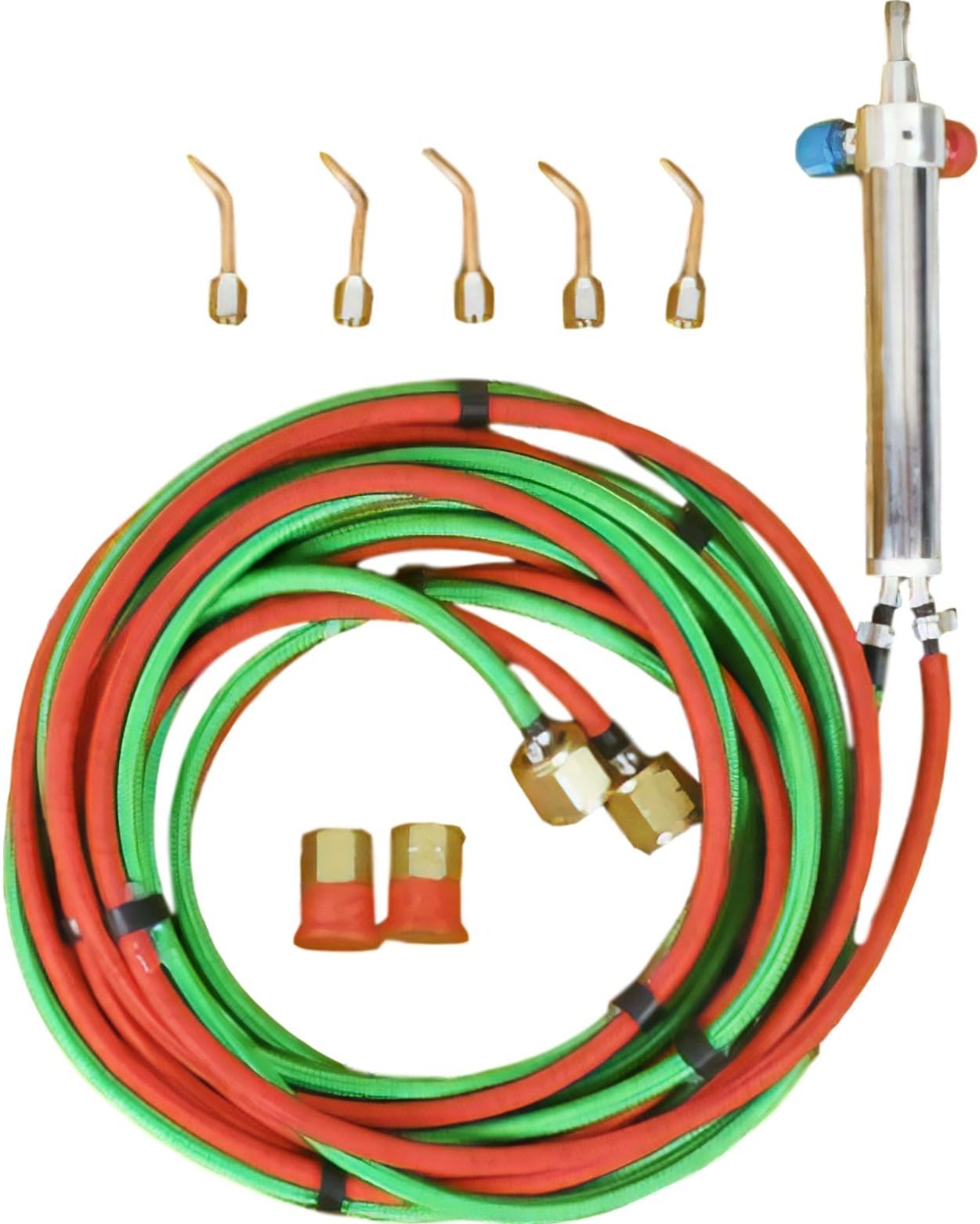 Gentec Propane MAPP Torch Jewelers Soldering Brazing 5 Tips