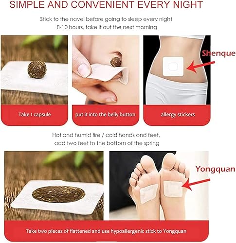 Miniatura 8 de Parches para Bajar De Peso Rapido Parche para el Ombligo para Bajar De Peso 30 piezas