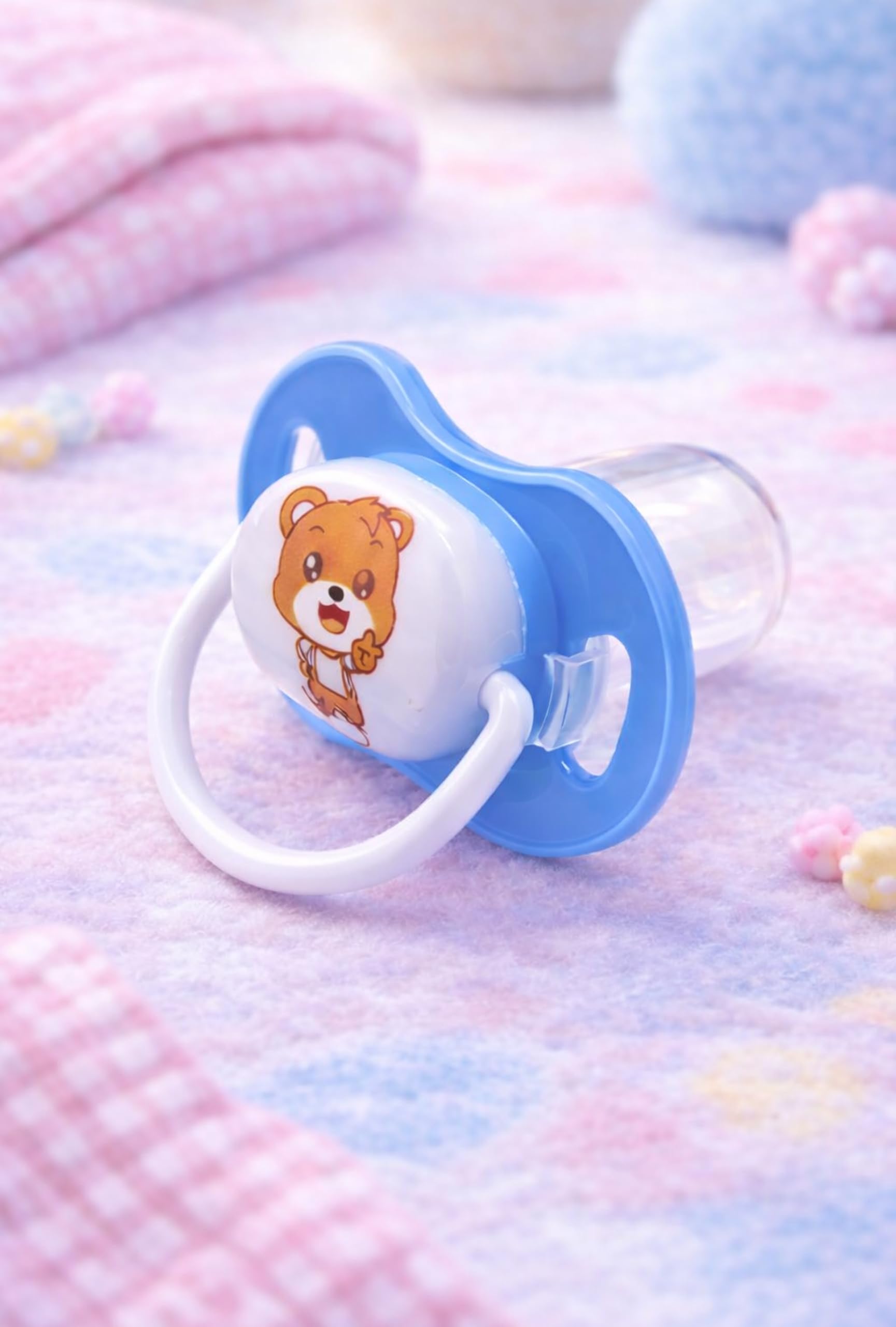 The Cheeky Kidzz Baby Ultra Light Silicone Teether Printed Design Pacifier Sucker for 0 to 12 Months Babies BPA-Free (Pattern 400)-image-35